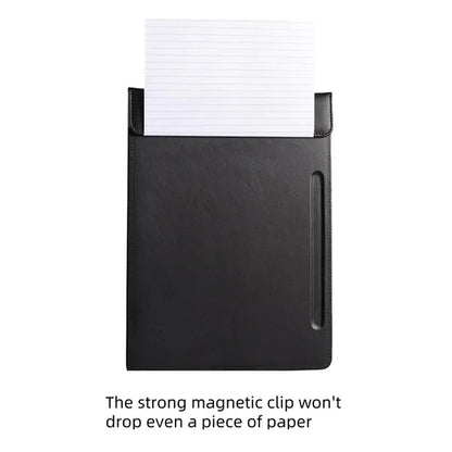 Customizable PU Meeting Magnetic Sticky Note Folder