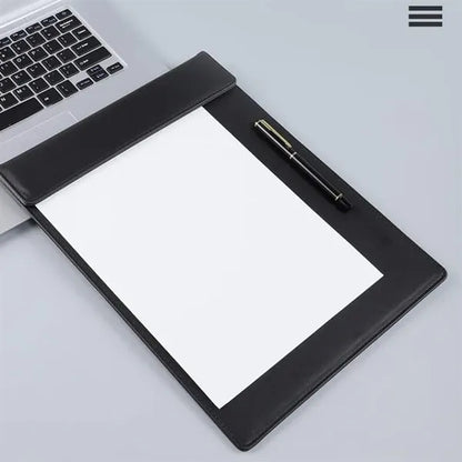 Customizable PU Meeting Magnetic Sticky Note Folder