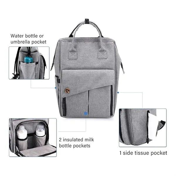 Multifunction Diaper Bag Backpack