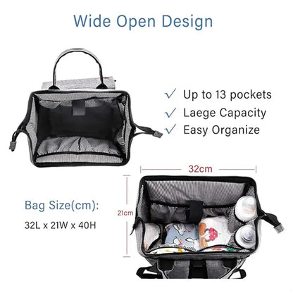 Multifunction Diaper Bag Backpack