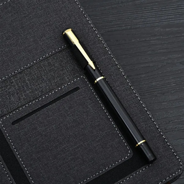 Portable A5 Waterproof And Wear-Resistant Leather Notebook