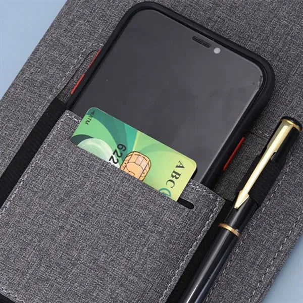 Portable A5 Waterproof And Wear-Resistant Leather Notebook