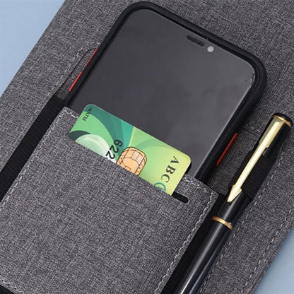 Portable A5 Waterproof And Wear-Resistant Leather Notebook