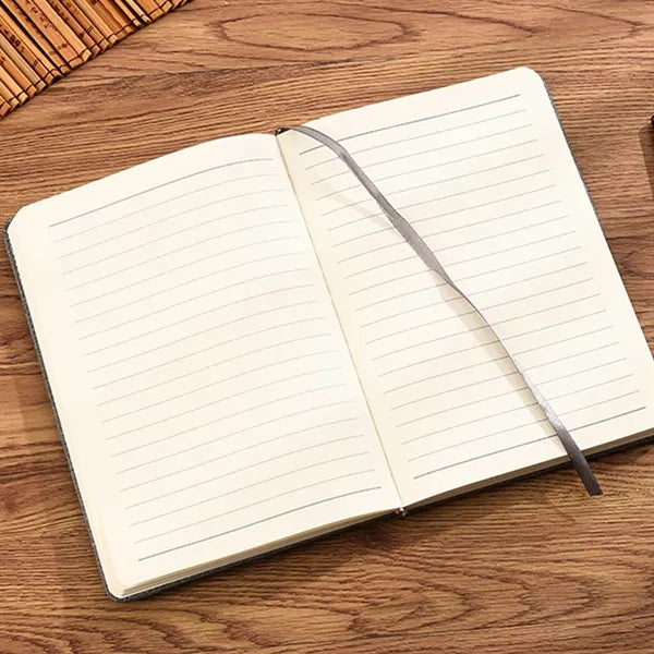 Portable A5 Waterproof And Wear-Resistant Leather Notebook