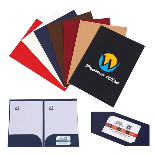 A4 Double Socket Durable Loose-Leaf Document Folder
