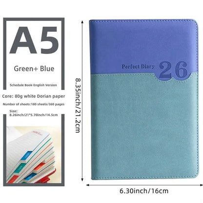 2026 Schedule Planner Notepad