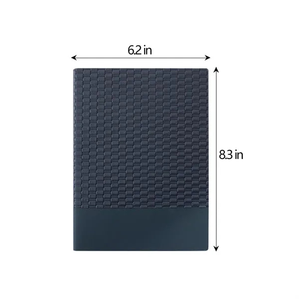PU Leather Woven Paperback Business Customized Notebook