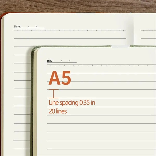 A5 Splicing Pen Holder Thickened Horizontal Line Notebook
