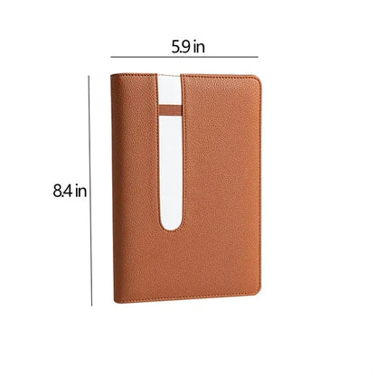 A5 Splicing Pen Holder Thickened Horizontal Line Notebook
