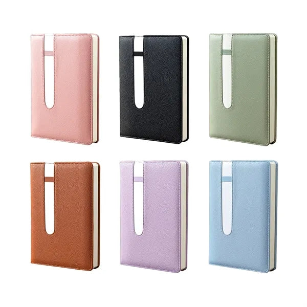 A5 Splicing Pen Holder Thickened Horizontal Line Notebook