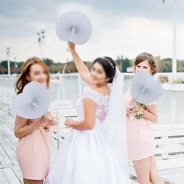 Wedding decoration dancing cosplay folding handheld fan