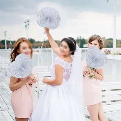 Wedding decoration dancing cosplay folding handheld fan