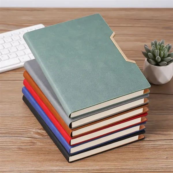 A5 Simple Business Notebook With Elastic Pen Slot