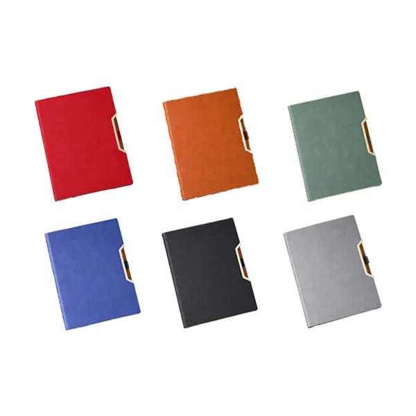 A5 Simple Business Notebook With Elastic Pen Slot