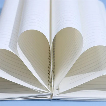 Multi-Size Simple Frosted Coil Customizable Lined Notebook