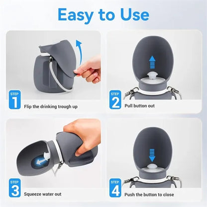Portable Foldable Pet Outdoor Drinking Fountain