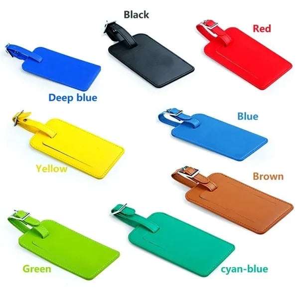 Leather Luggage Tag