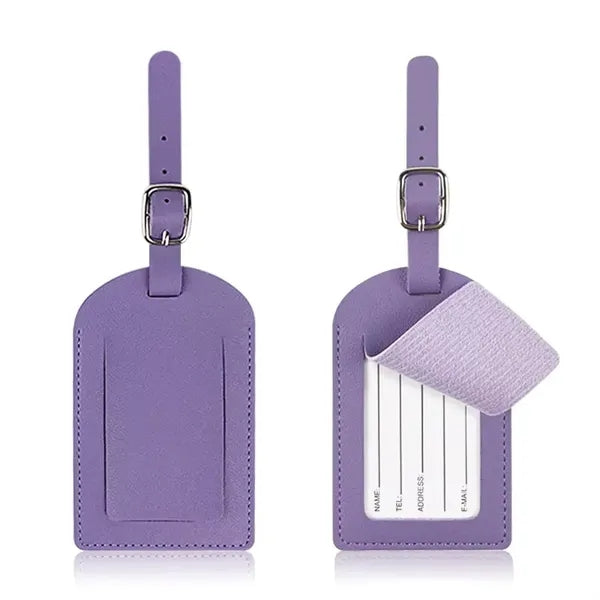 Leather Luggage Tag