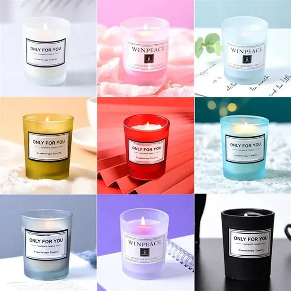 Label Logo Multi Luxury Scented Soy Wax Candles