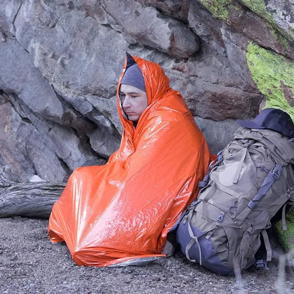 Outdoor Survival First Aid Durable Warm Waterproof Raincoat