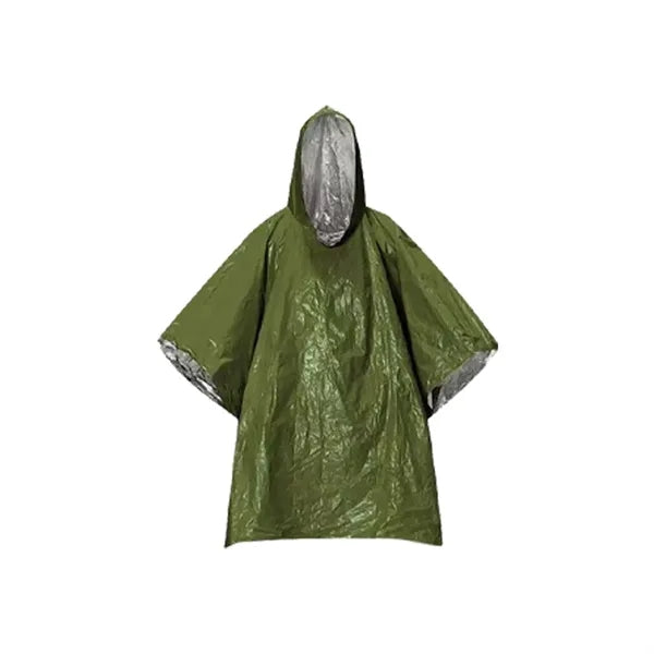Outdoor Survival First Aid Durable Warm Waterproof Raincoat