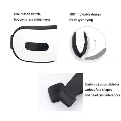 Wellness Gift Set Smart Mug Neck Massager And Eye Massager