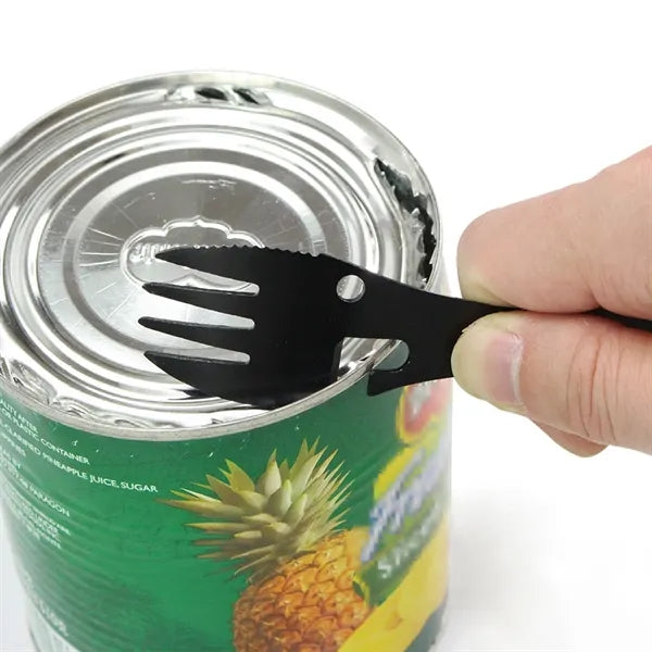 Outdoor Portable Five-In-One Stainless Steel Fork Spoon
