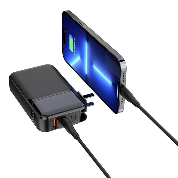 20,000 mAh Portable Power Bank with AC Plug