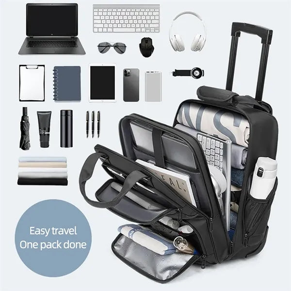 Rolling Travel Bag with Handle