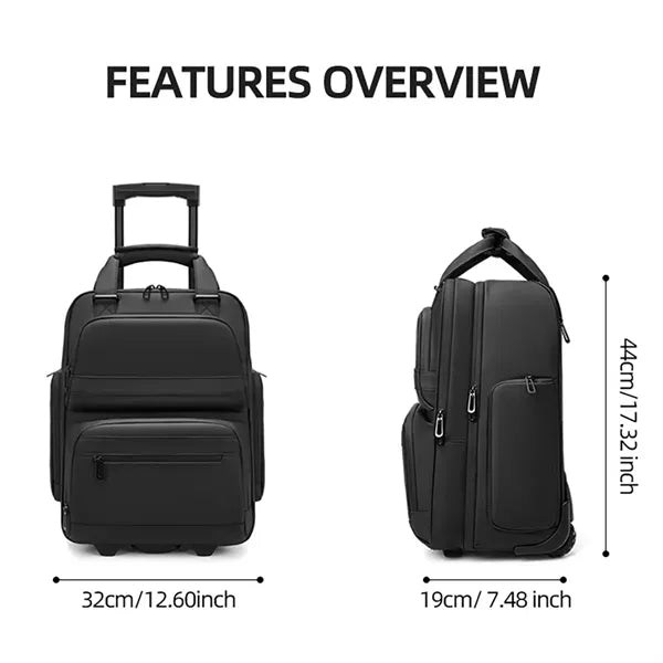 Rolling Travel Bag with Handle