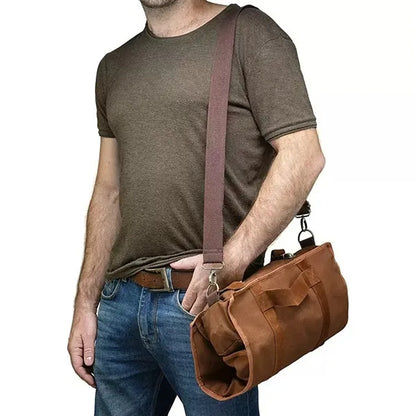 Portable Bartender Kit Cocktail Shaker Set with Roll Bag