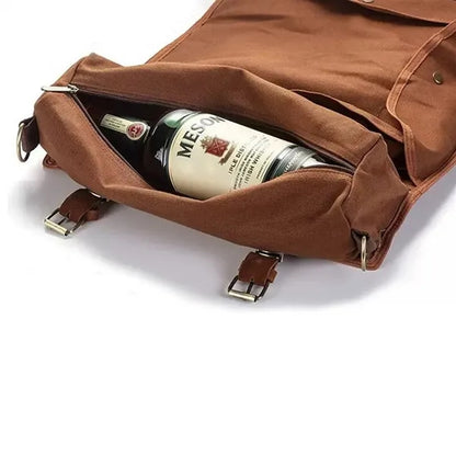 Portable Bartender Kit Cocktail Shaker Set with Roll Bag