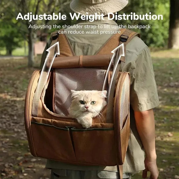 Travel puppy essentials breathable expandable cat carrier