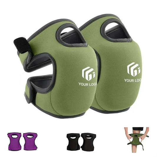 Neoprene comfortable adjustable kneelers gardening knee pads