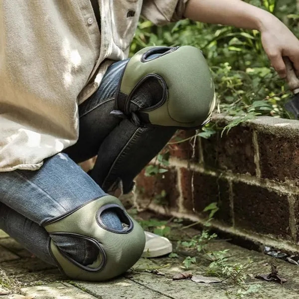 Neoprene comfortable adjustable kneelers gardening knee pads