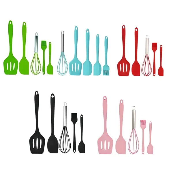 Silicone Baking Utensil Set Resistant Cooking Tools