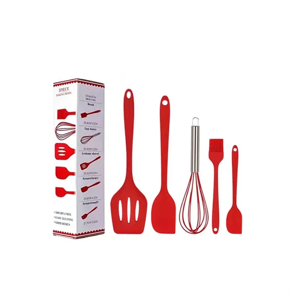 Silicone Baking Utensil Set Resistant Cooking Tools