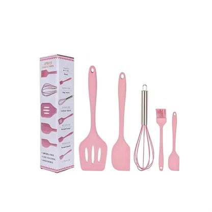 Silicone Baking Utensil Set Resistant Cooking Tools