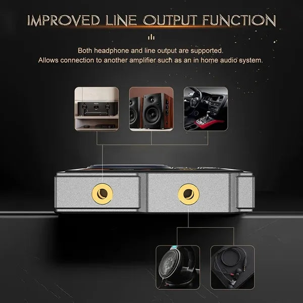 Bluetooth Hi-Fi Audio Player with Lossless Sound Quality