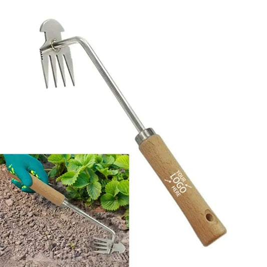 4 Teeth Dual Purpose Uprooting Weeding Tool Weed Puller