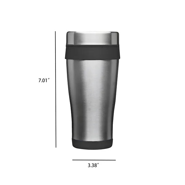 16oz Stainless Steel Travel Mug Custom Logo