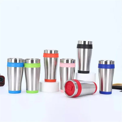 16oz Stainless Steel Travel Mug Custom Logo