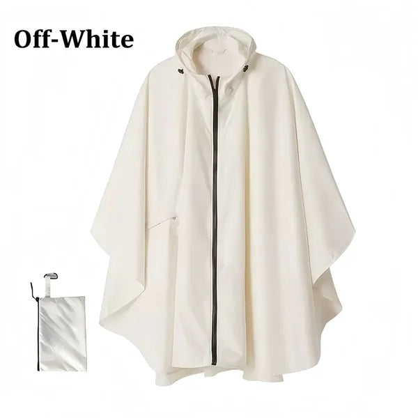 Outdoor Waterproof Hooded Poncho Raincoat
