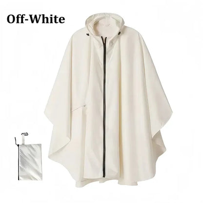 Outdoor Waterproof Hooded Poncho Raincoat