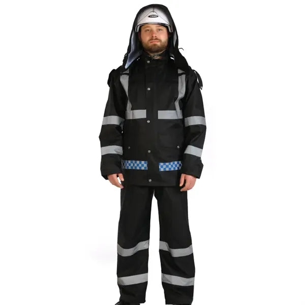 Reflective Rain Jacket & Pants Set for Heavy Rain