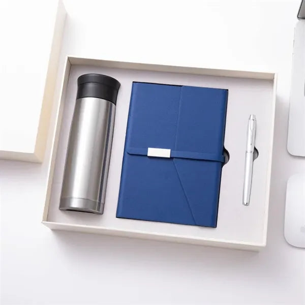 Insulated Tumbler & A5 Notebook Gift Set