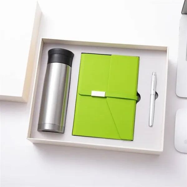 Insulated Tumbler & A5 Notebook Gift Set
