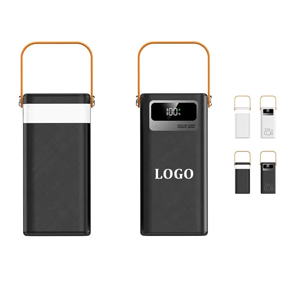 40000 / 60000mAh PD Fast Charge Power Bank with Flashlights