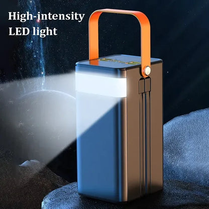 40000 / 60000mAh PD Fast Charge Power Bank with Flashlights