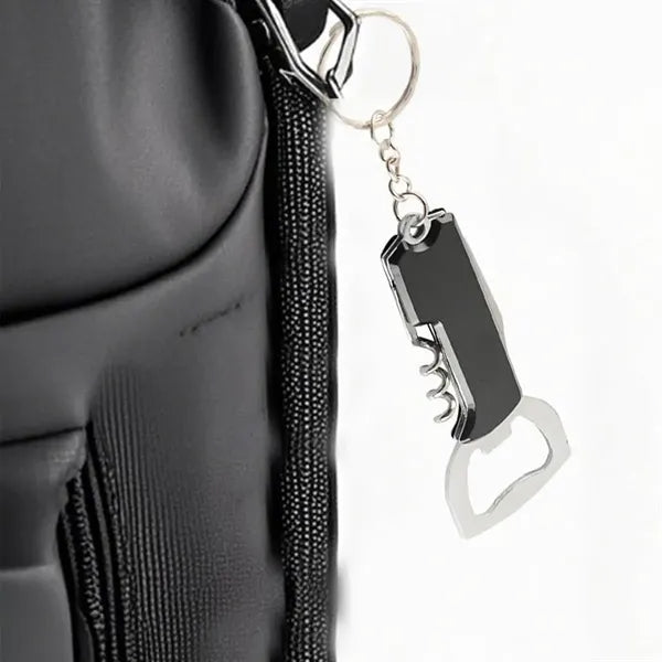 Multifunctional Bottle Opener Keychain